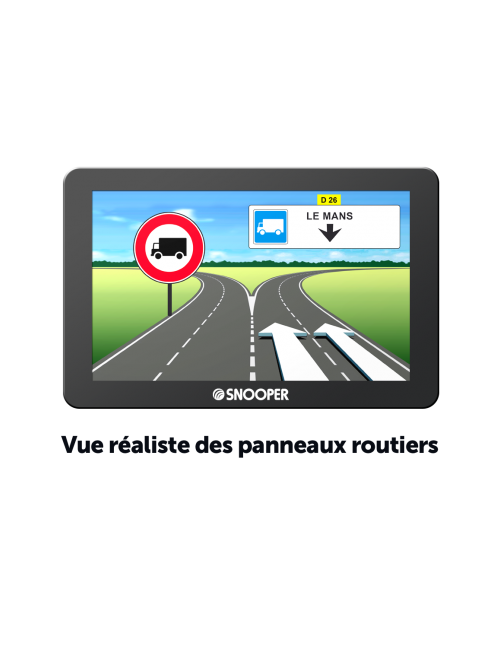 GPS camion Snooper PL5400 5"